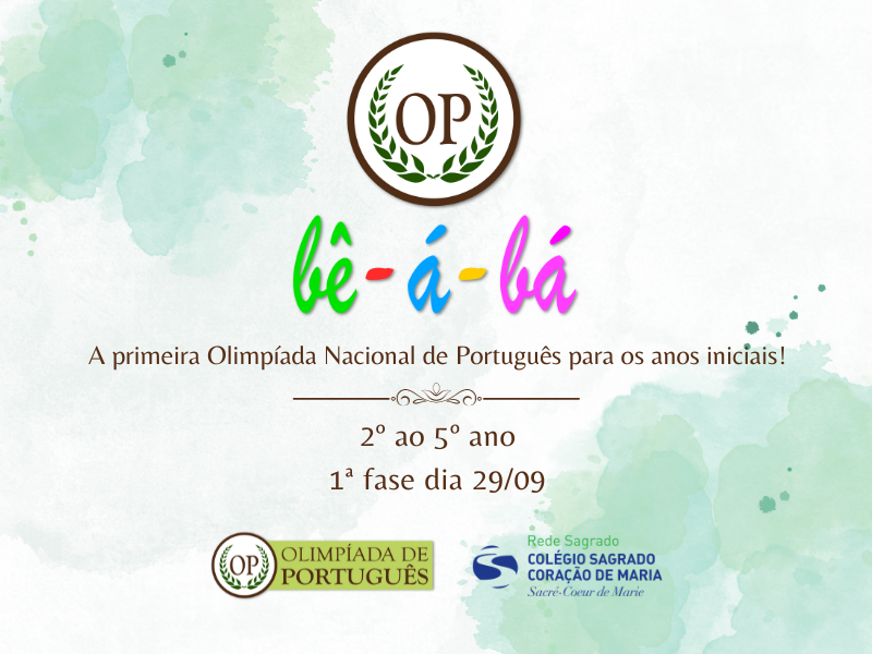 CSCM participa da 1ª Olimpíada de Português - bê-á-bá