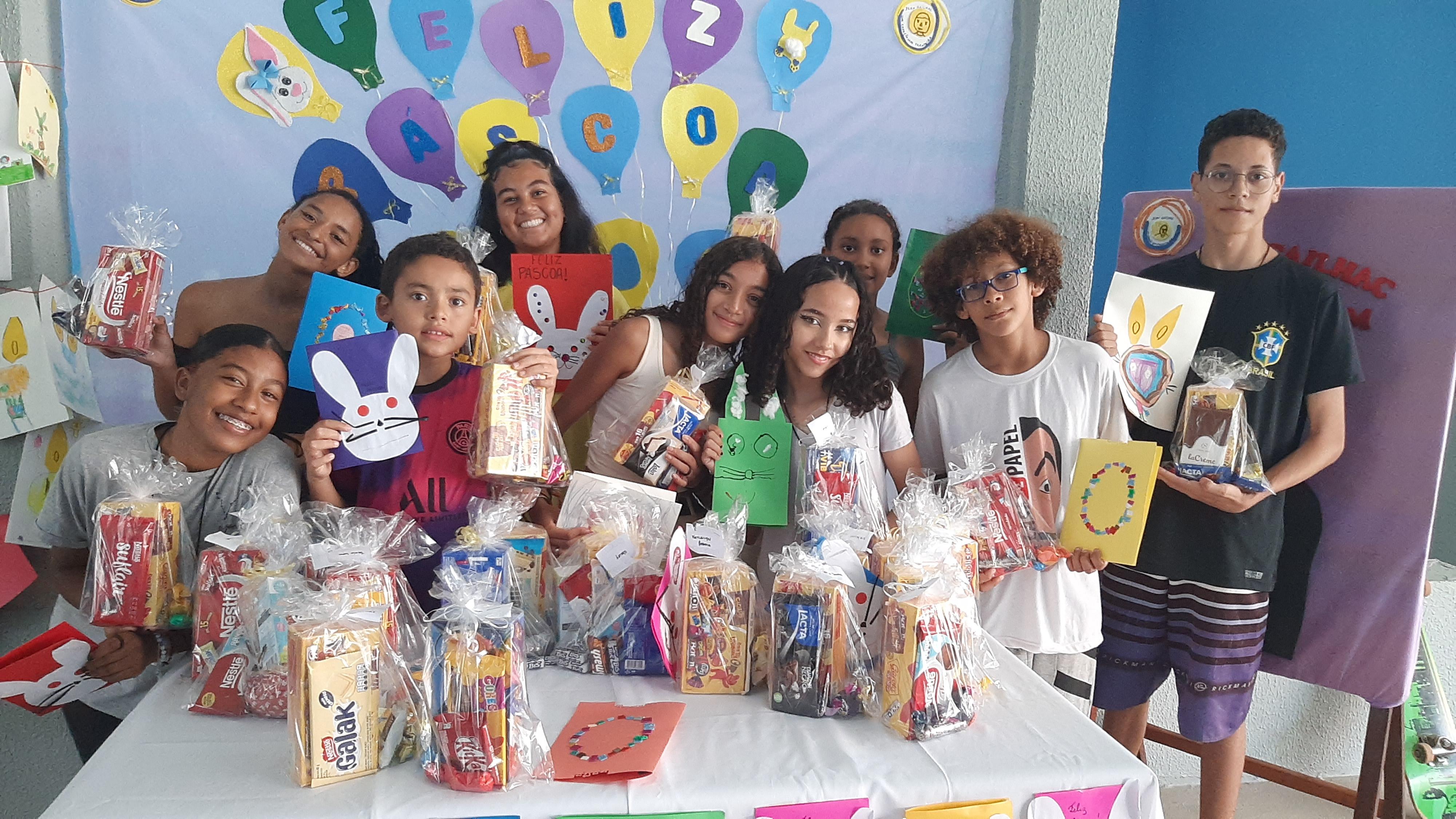 Projeto Vida celebra Páscoa solidária