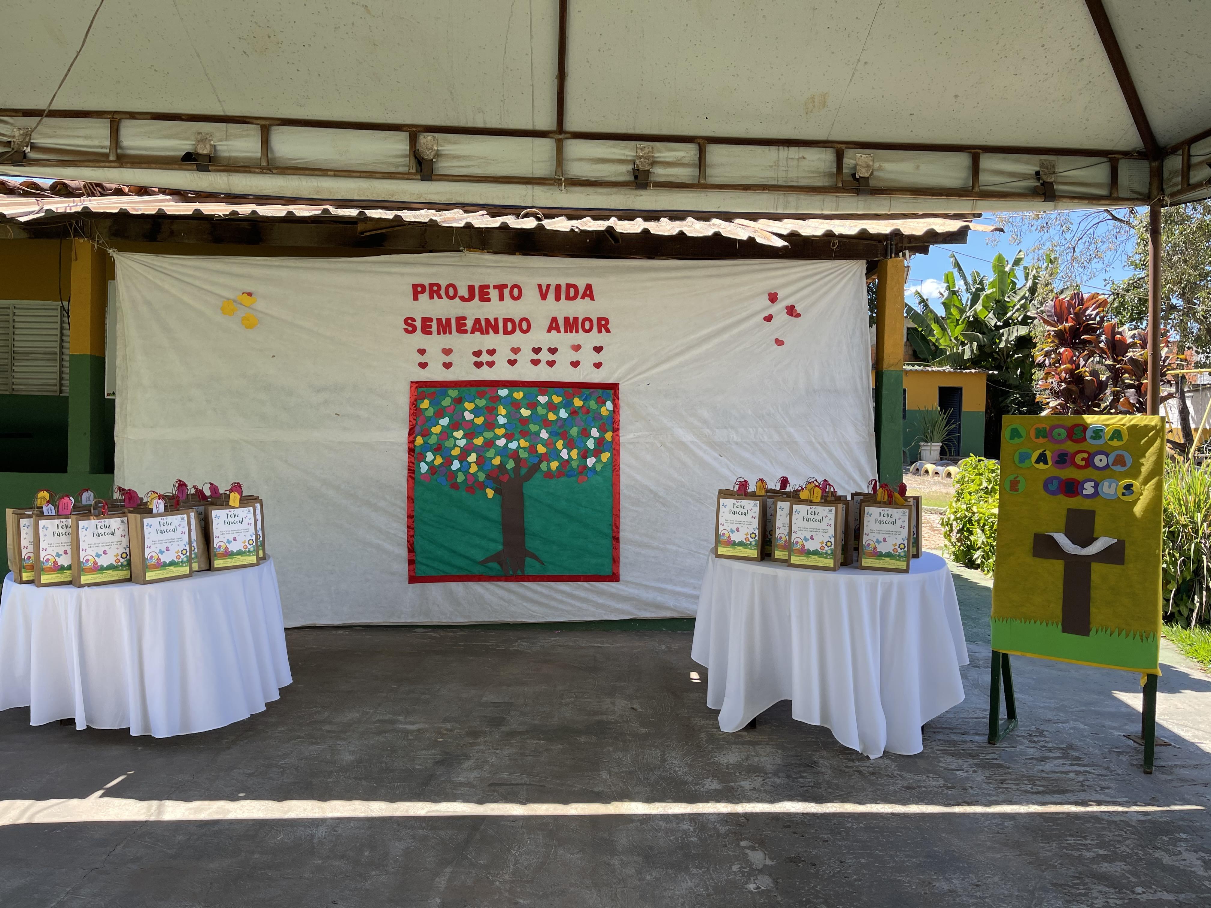 A Páscoa é celebrada no Projeto Vida Pe. Gailhac