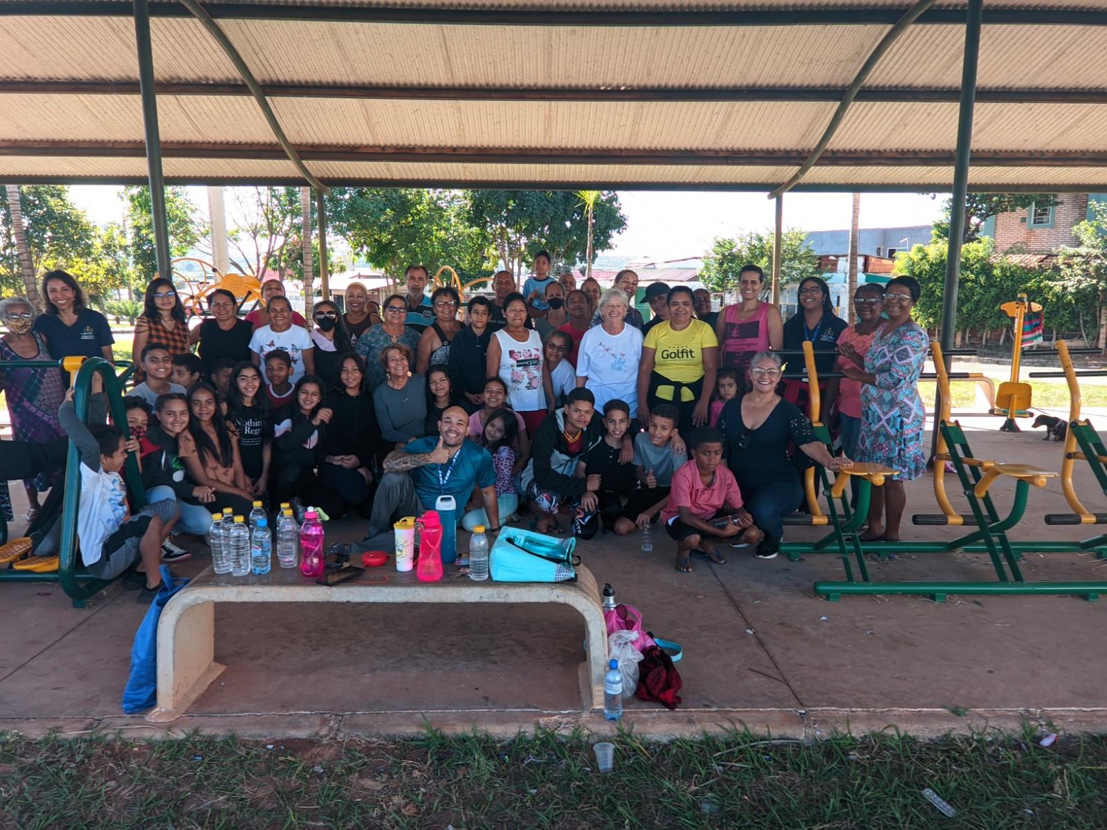 Projeto Vida Padre Gailhac participa de atividade intergeracional