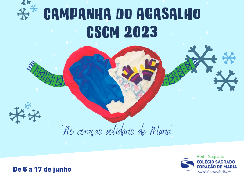 Campanha do Agasalho será parte da “GINCANA SCM – Cultura dos Estados do Brasil”
