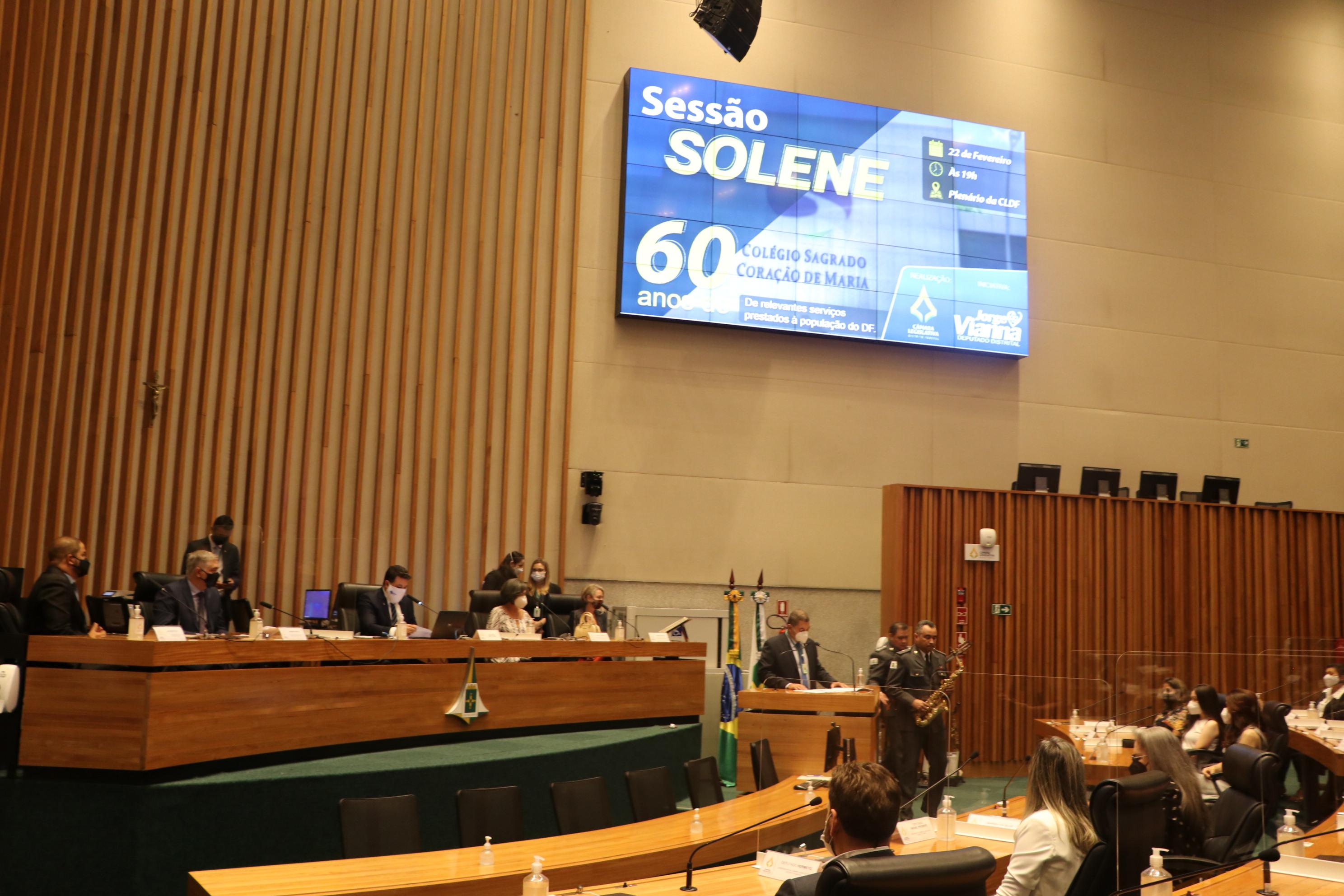 CSCM de Brasília recebe homenagem da CLDF pelo aniversário de 60 anos