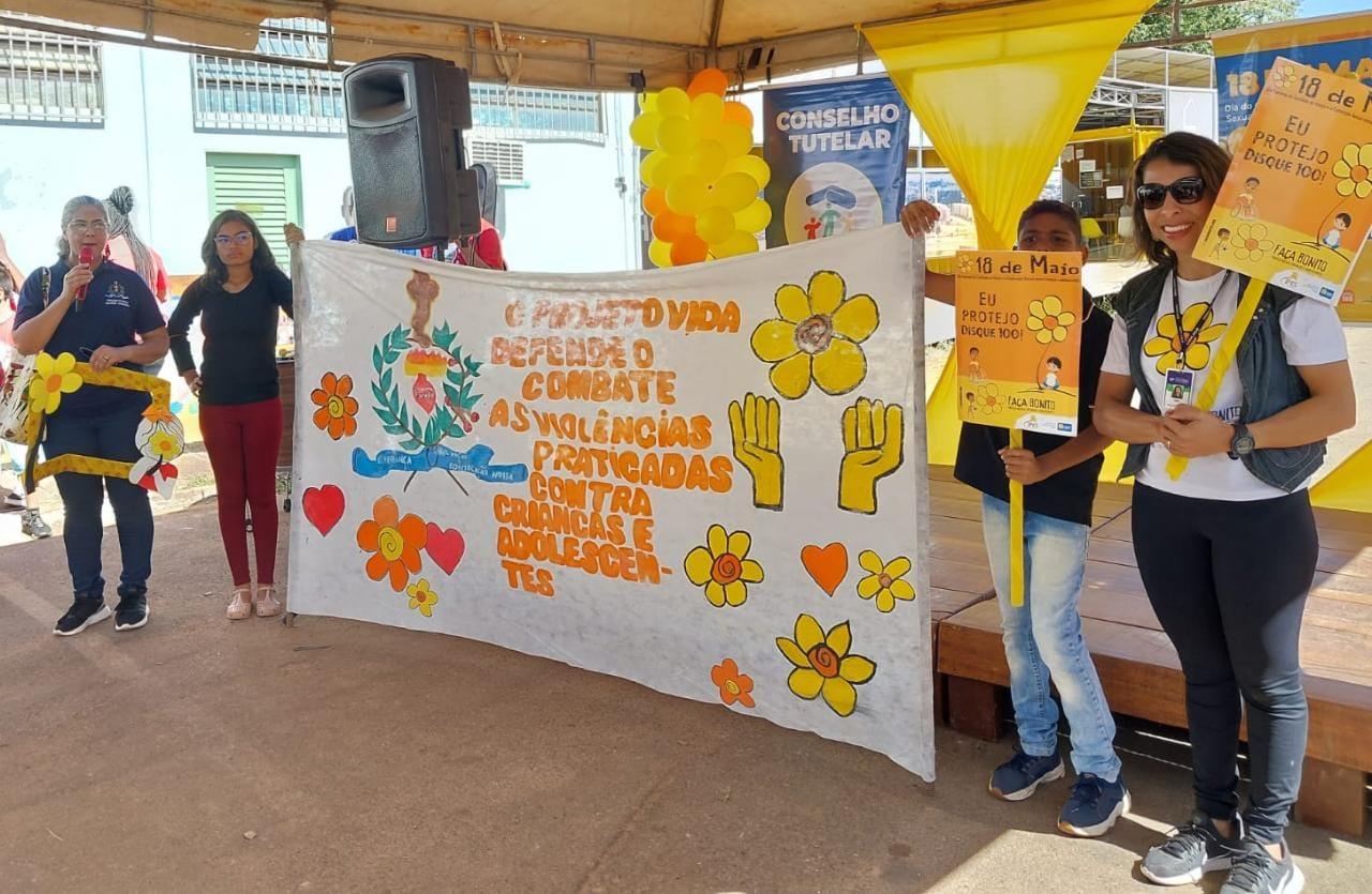 PVPG participa de mobilizações pela proteção de crianças e adolescentes