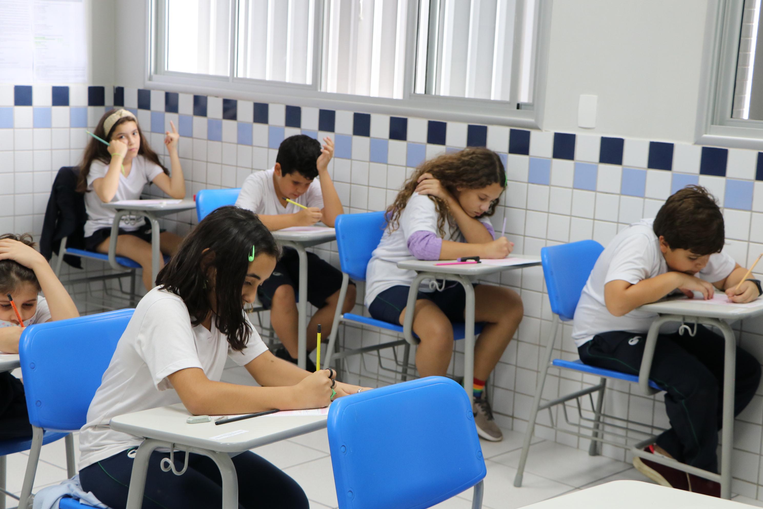 Alunos do 5º ano realizam exame de certificação internacional TOEFL Primary