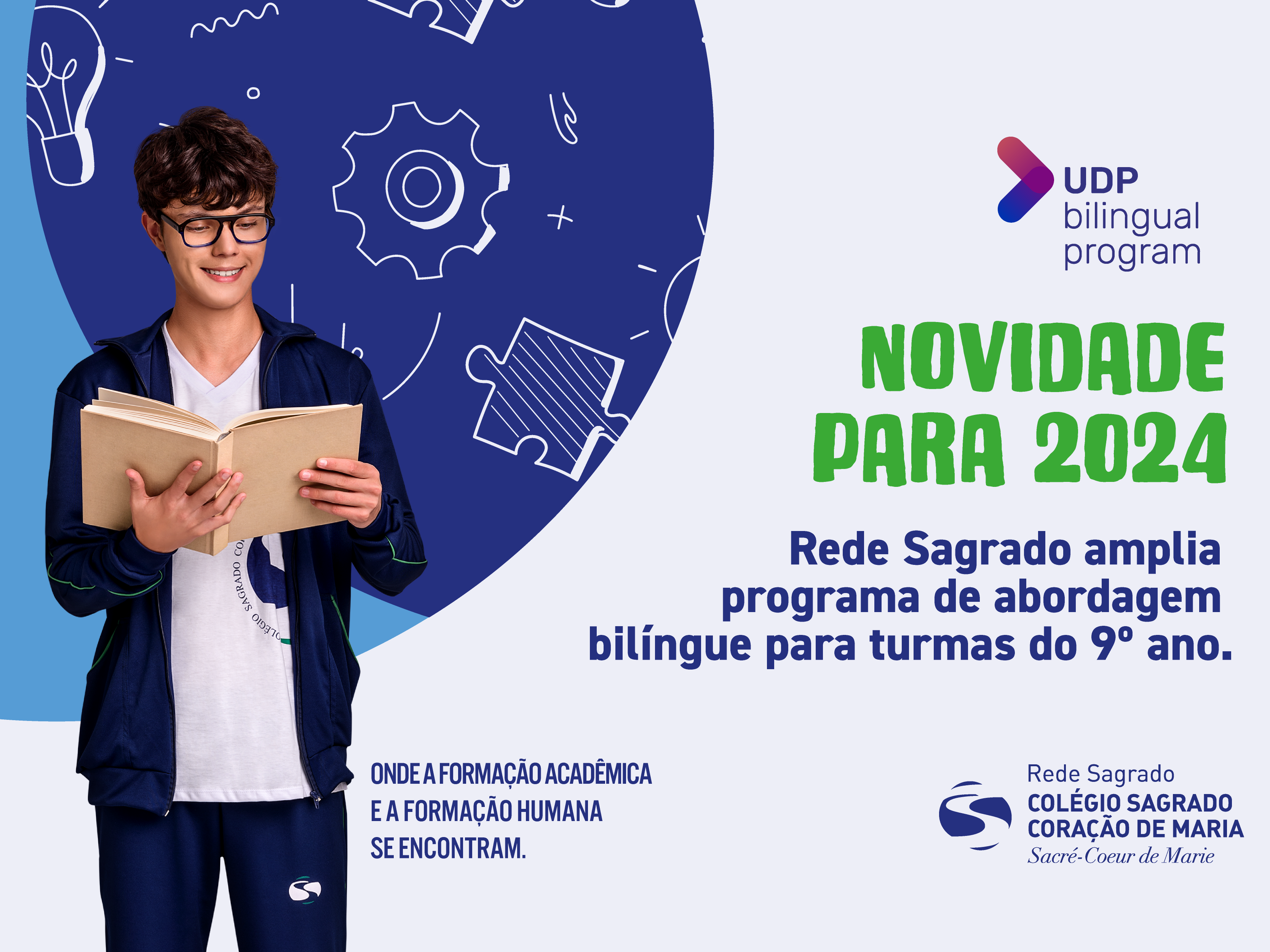 CSCM estende UDP Bilingual Program até o 9º ano