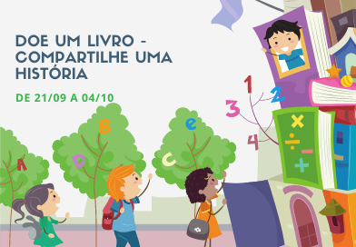Campanha: Doe um livro - compartilhe uma história