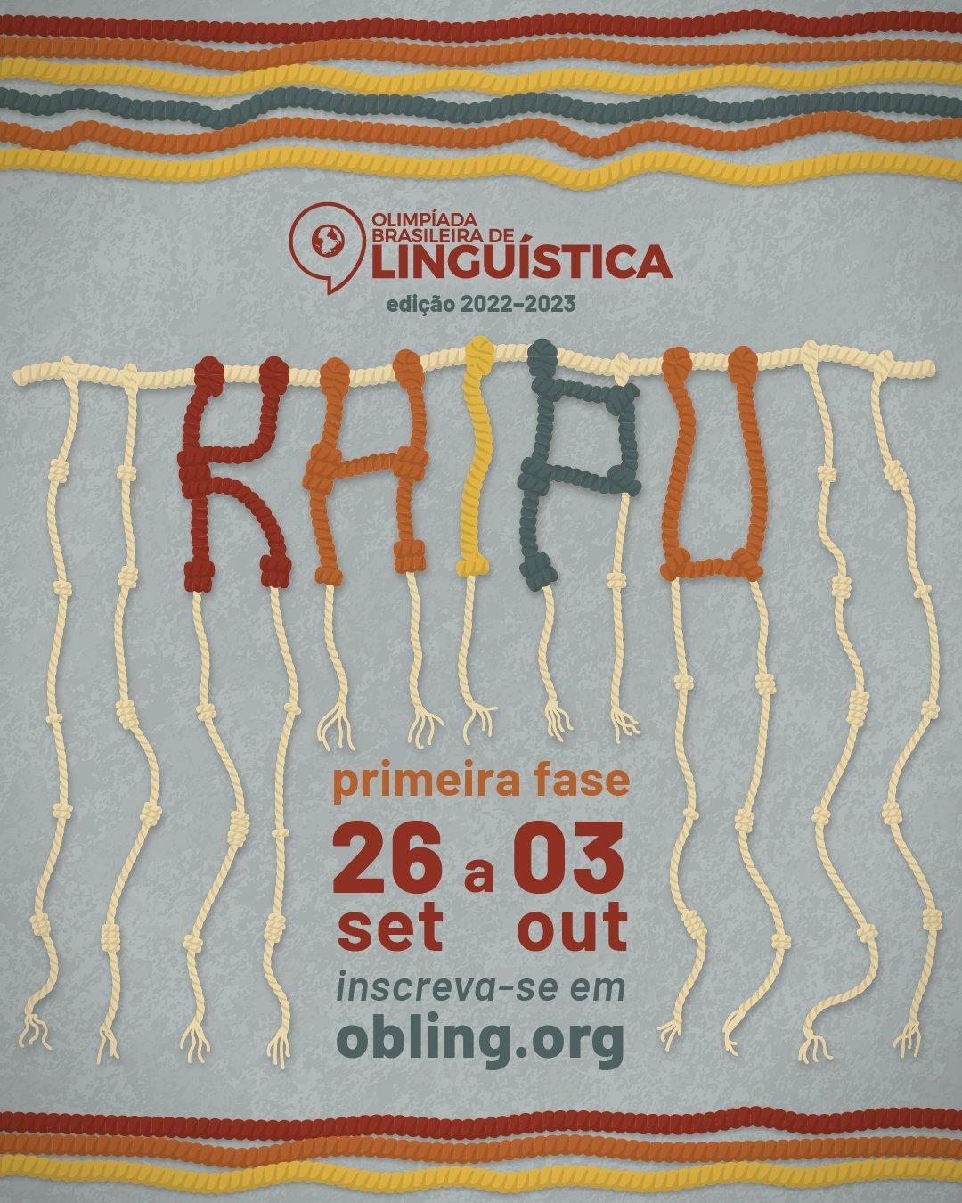 CSCM participa da Olimpíada Brasileira de Linguística 2022