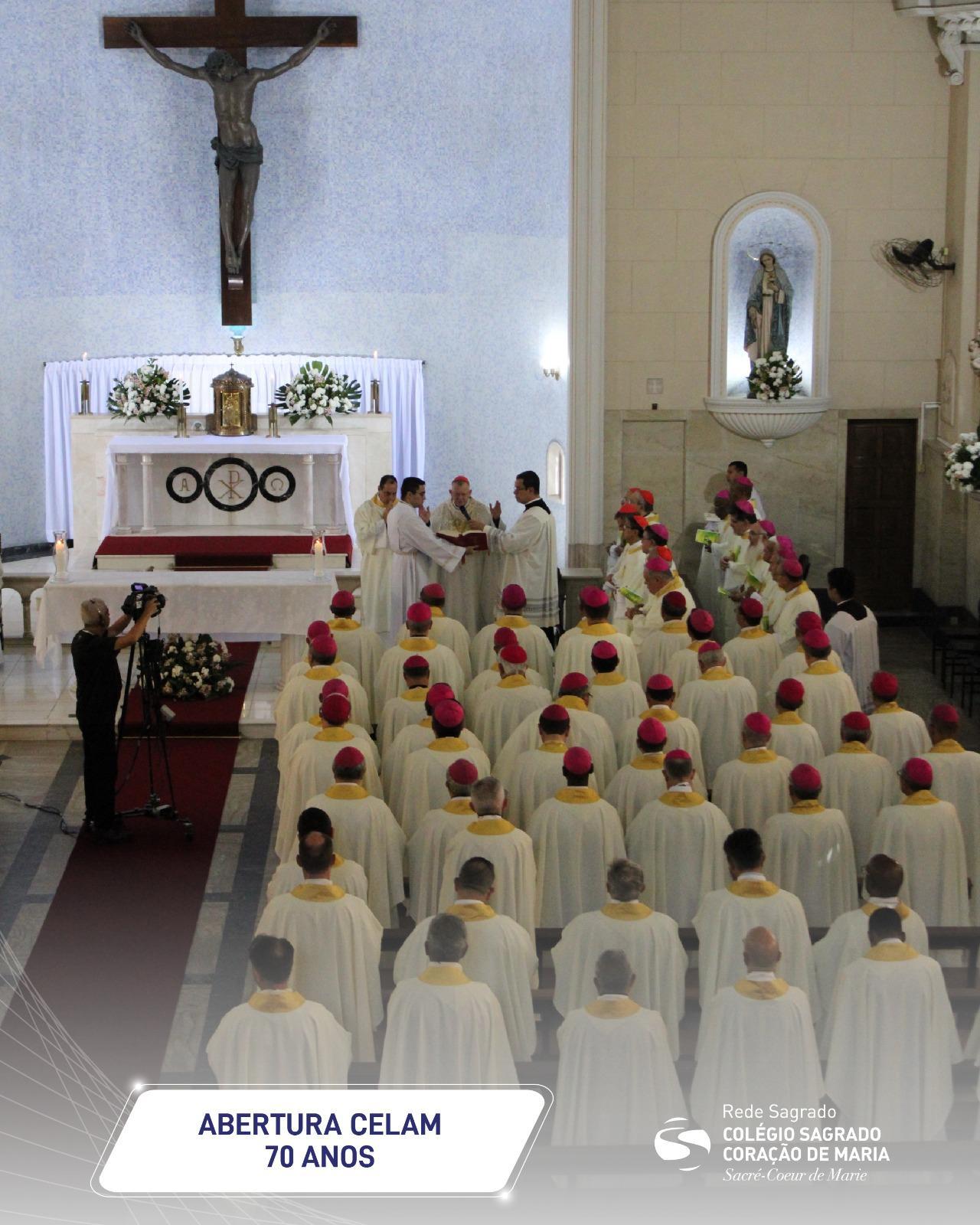 Colégio Sagrado Coração de Maria-RJ recebe abertura de 70 anos do CELAM